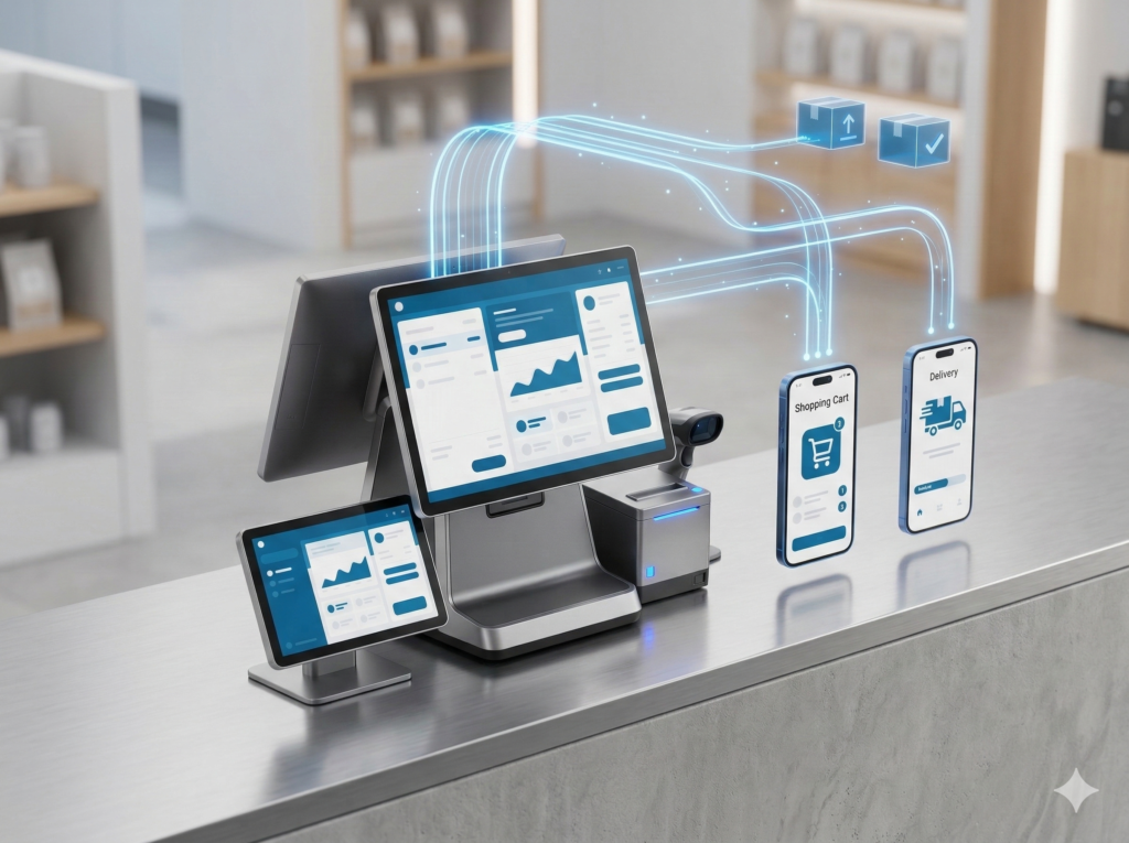 ربط الكاشير بمتاجر سلة وزد ونون