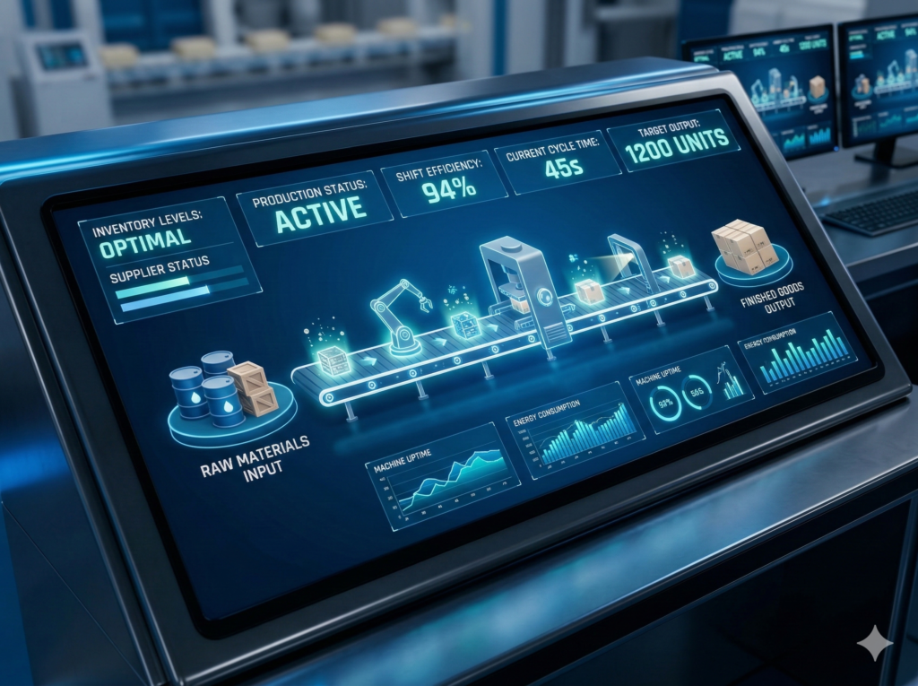 نظام إدارة التصنيع وتخطيط موارد الإنتاج والمصانع