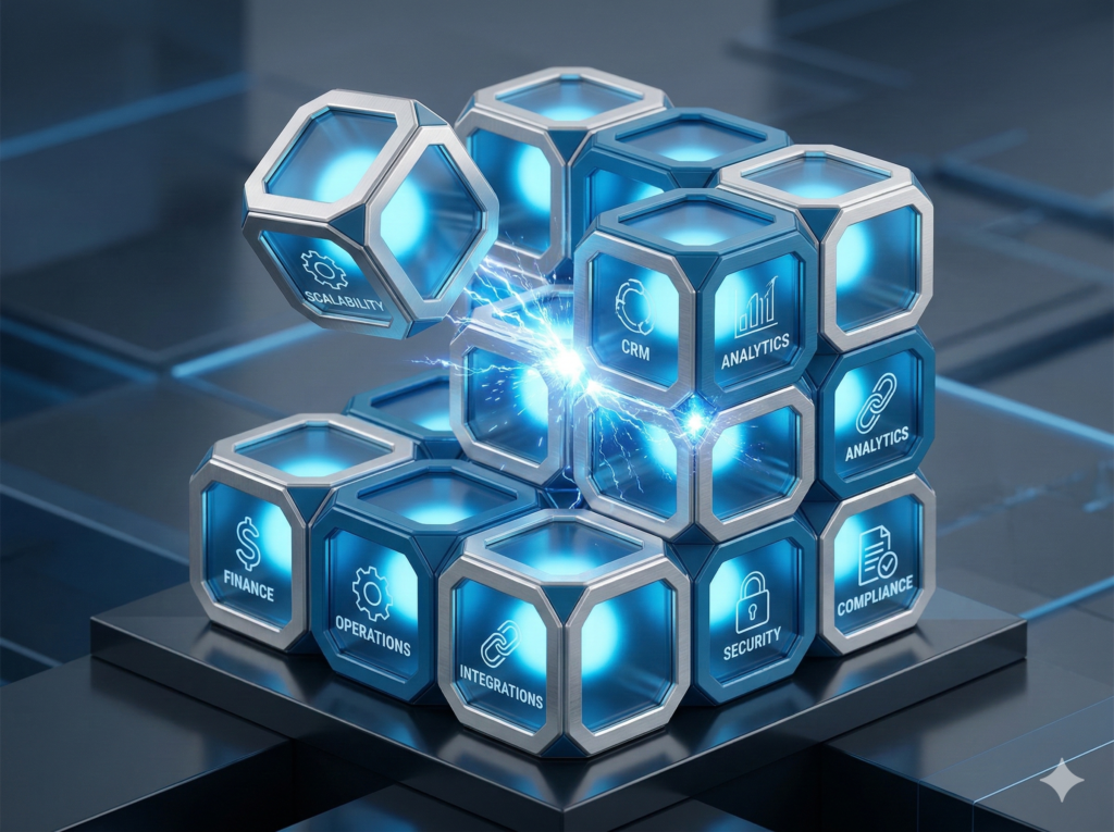 تطبيقات الأعمال المتكاملة والمرنة في نظام ERP